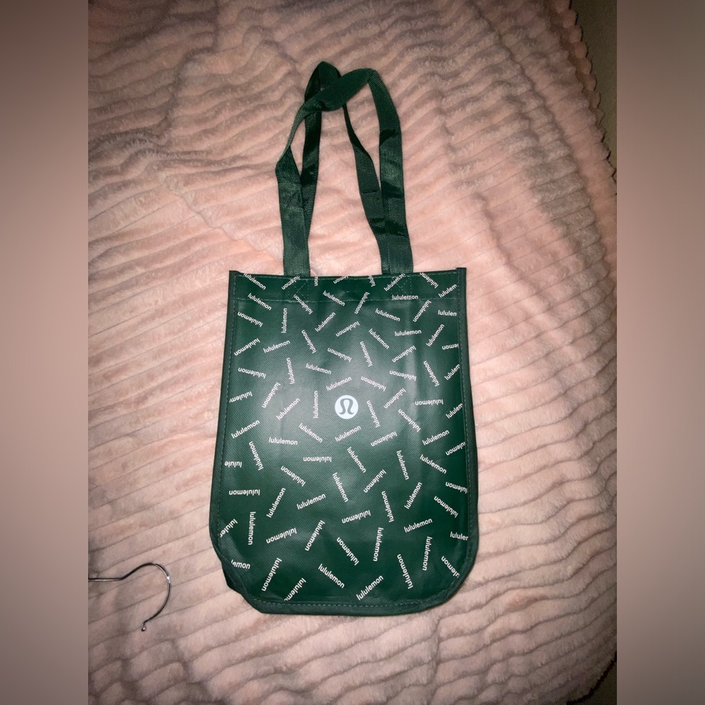 lululemon athletica Green/Gold Tote Bag💚